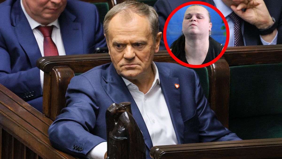 PAP / Newspix / Na zdjęciu: Donald Tusk i Agata Wróbel