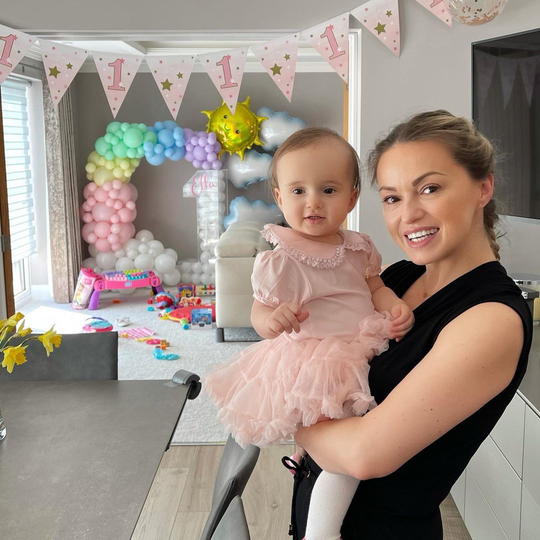 Ola Jordan z córką Ellą