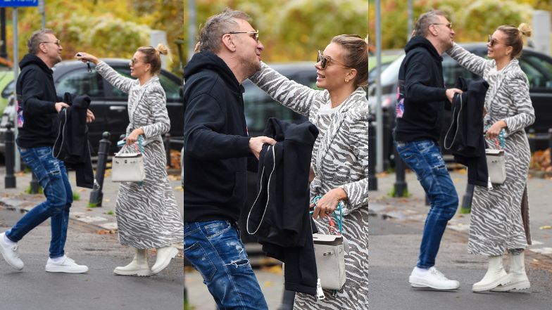 Izabela Janachowska maszeruje na spotkanie z Krzysztofem Gojdziem
