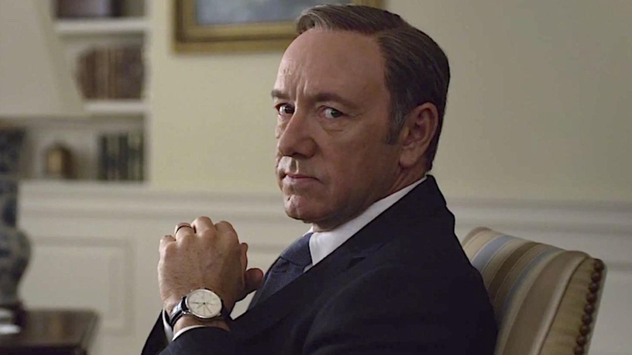 Kevin Spacey był wielką gwiazdą serialu "House of Cards"