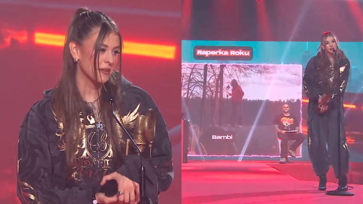 Bambi została raperką roku. Ze sceny padło kilka gorzkich słów