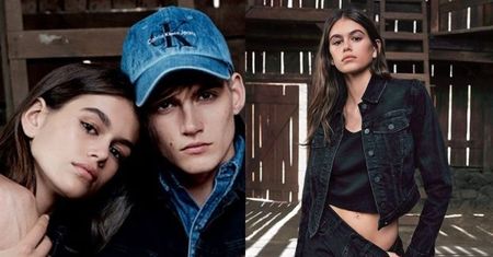 Dzieci Cindy Crawford reklamują dżinsy