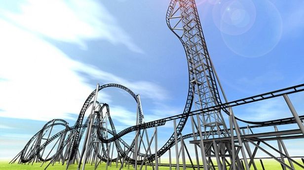 Najbardziej stromy rollercoaster zostanie za miesiąc otwarty w Japonii [wideo] 1