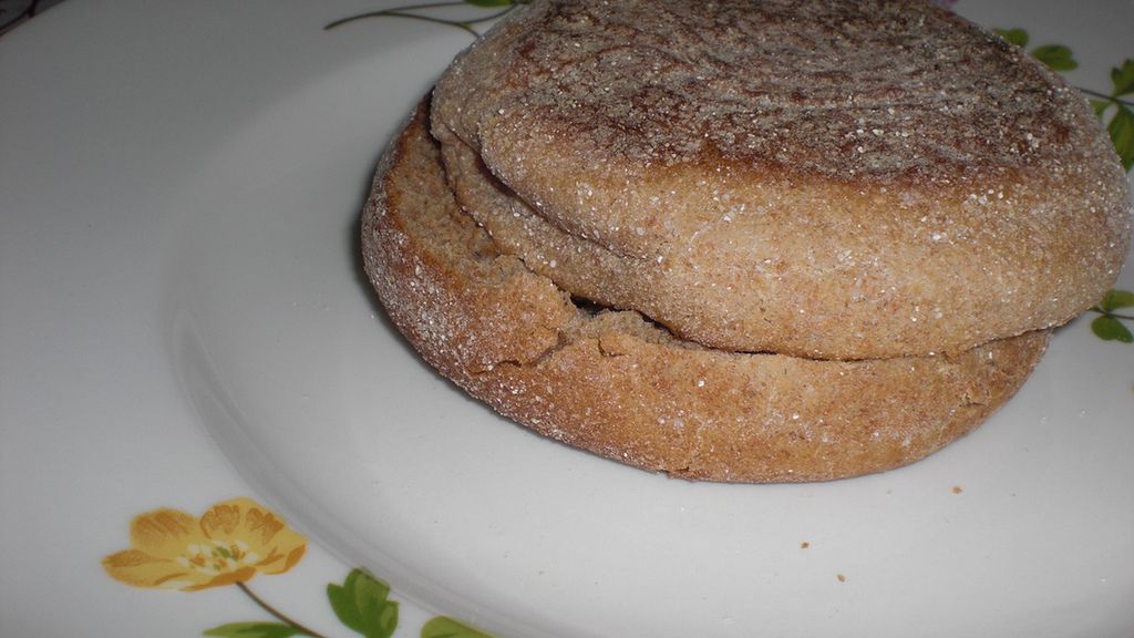 Muffiny angielskie z ziarnami (zawierają muesli)