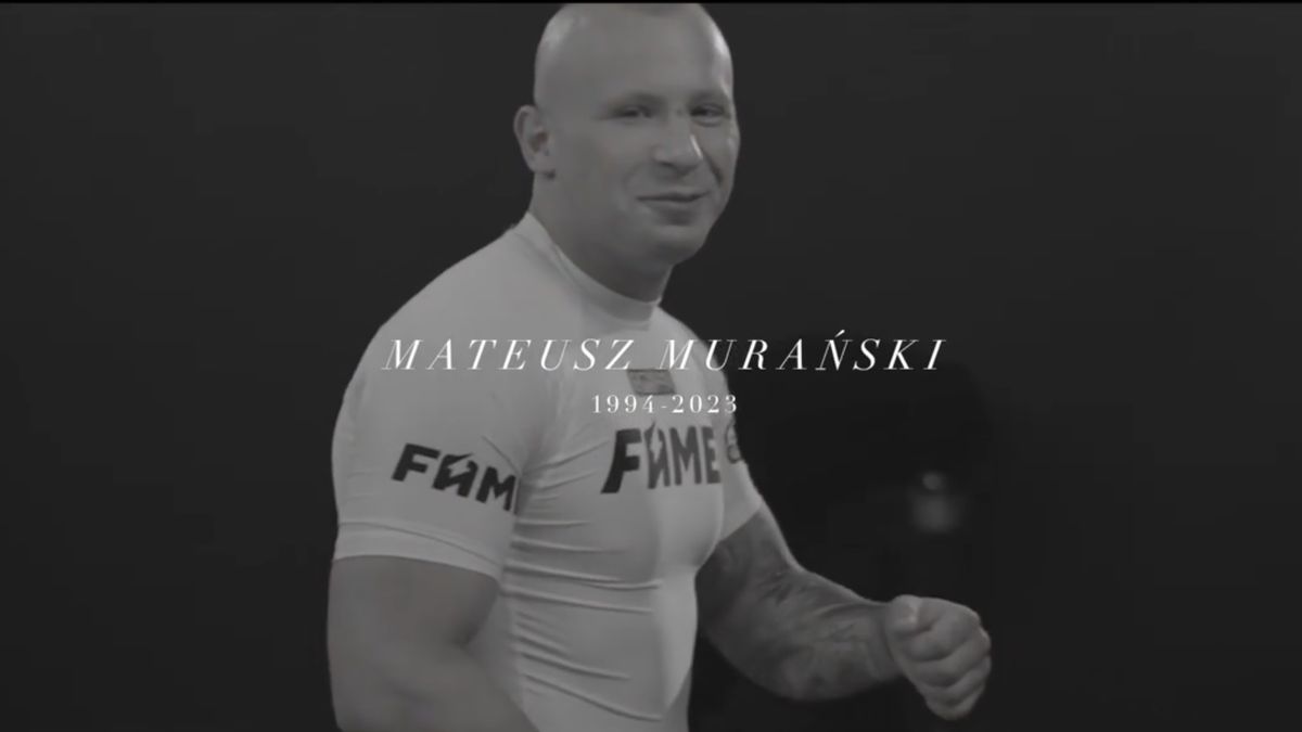 Zdjęcie okładkowe artykułu: Materiały prasowe / Fame MMA / Na zdjęciu: Mateusz Murański.