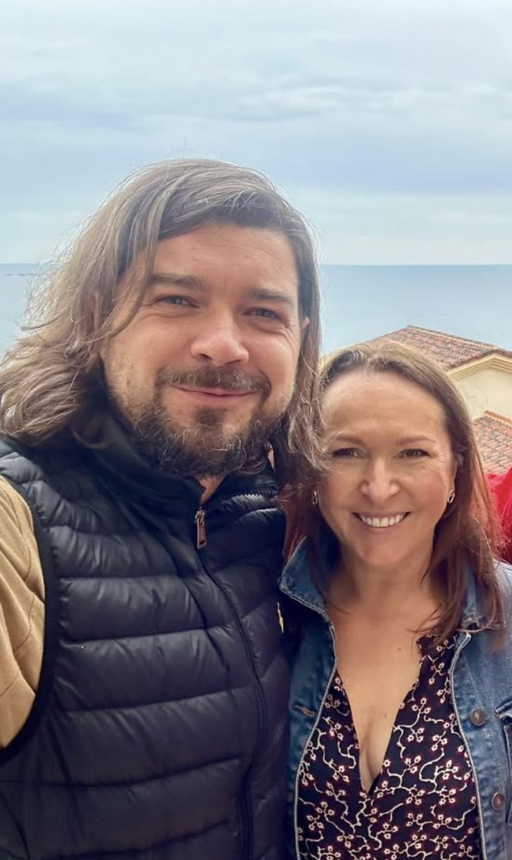 Tomasz Szczepanik i jego żona Monika Paprocka-Szczepanik