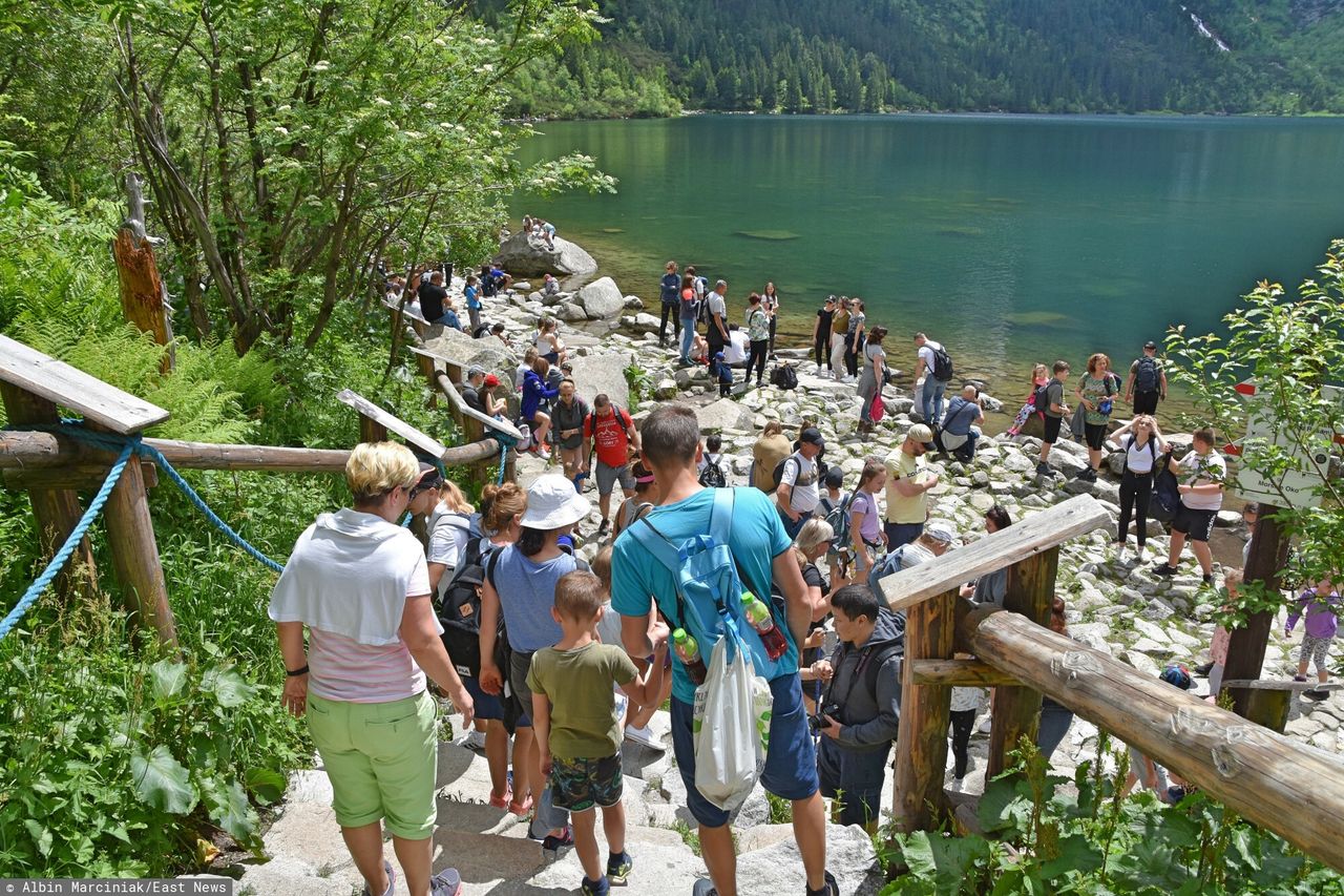 Remont drogi do Morskiego Oka. Wejście popularną trasą będzie niemożliwe