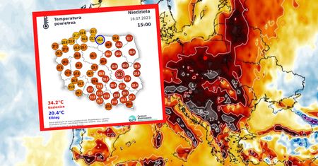 Wskazano stolicę upałów. Nadchodzą jednak burze