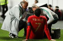 El. ME 2020. Portugalia - Serbia. Kontuzja Cristiano Ronaldo niegroźna
