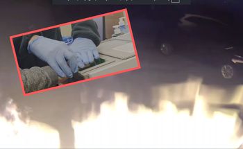 Seryjny podpalacz schwytany. Kamera wszystko nagrała