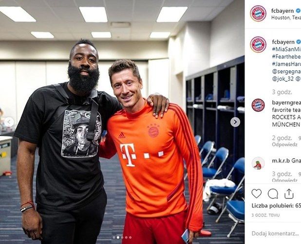 Zdjęcie z oficjalnego profilu Bayernu na Instagramie