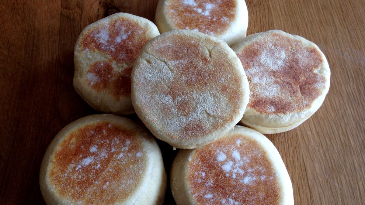 Muffiny angielskie pszenne