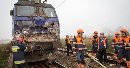 Linia kolejowa Gdańsk-Bydgoszcz zablokowana po wypadku