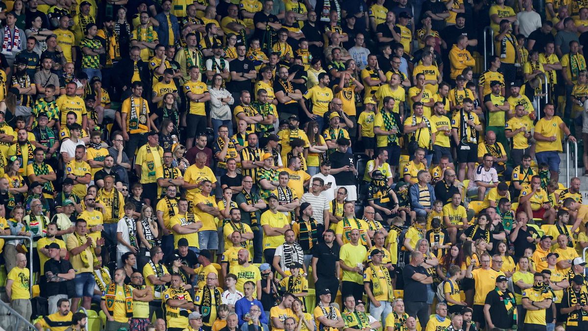 PAP / Michał Meissner / Na zdjęciu: kibice GKS-u Katowice
