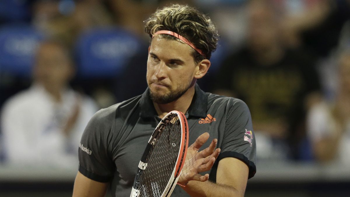 PAP/EPA / ANDREJ CUKIC / Na zdjęciu: Dominic Thiem