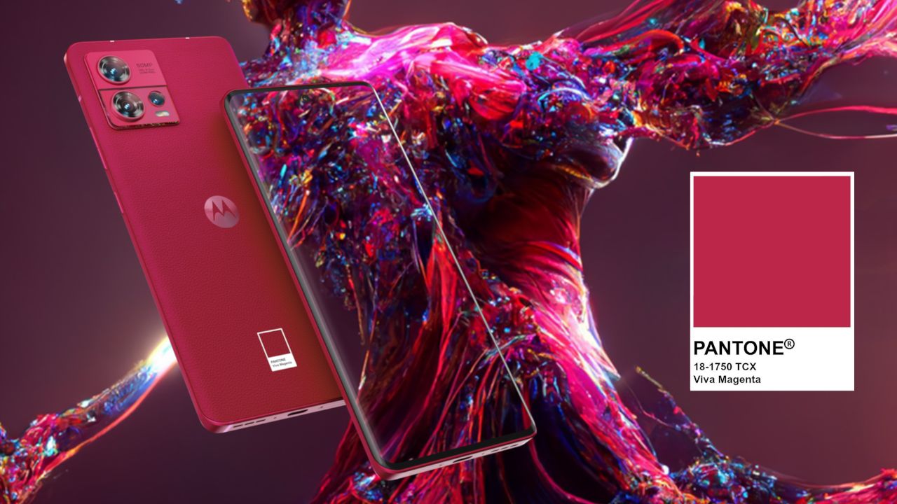 Motorola Edge 30 Fusion w kolorze Viva Magenta