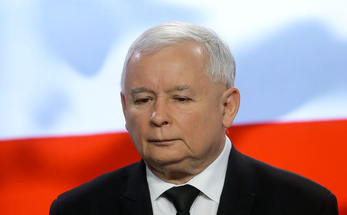 Na zdjęciu Jarosław Kaczyński 