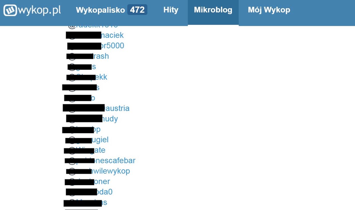Atak hakerski na konta użytkowników serwisu Wykop.pl