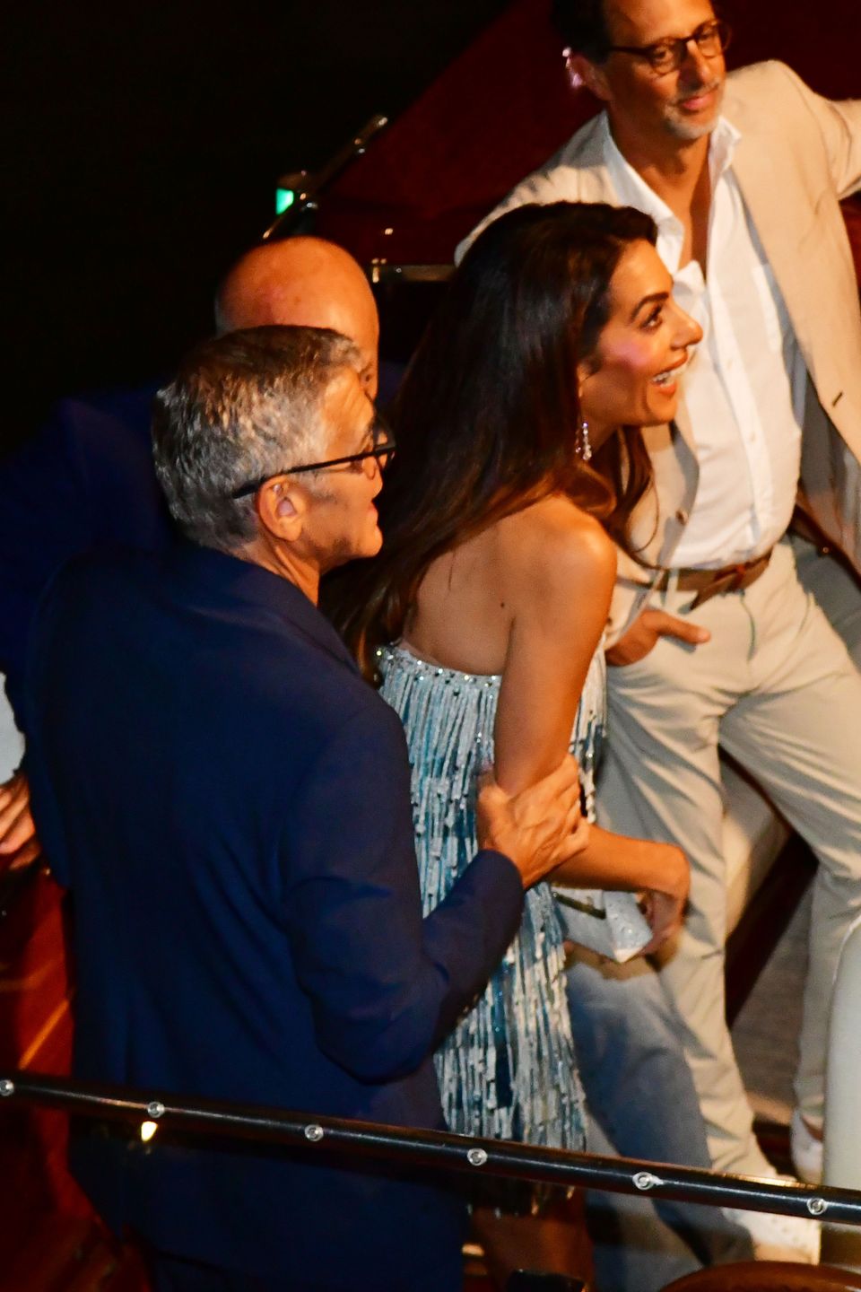George i Amal Clooneyowie