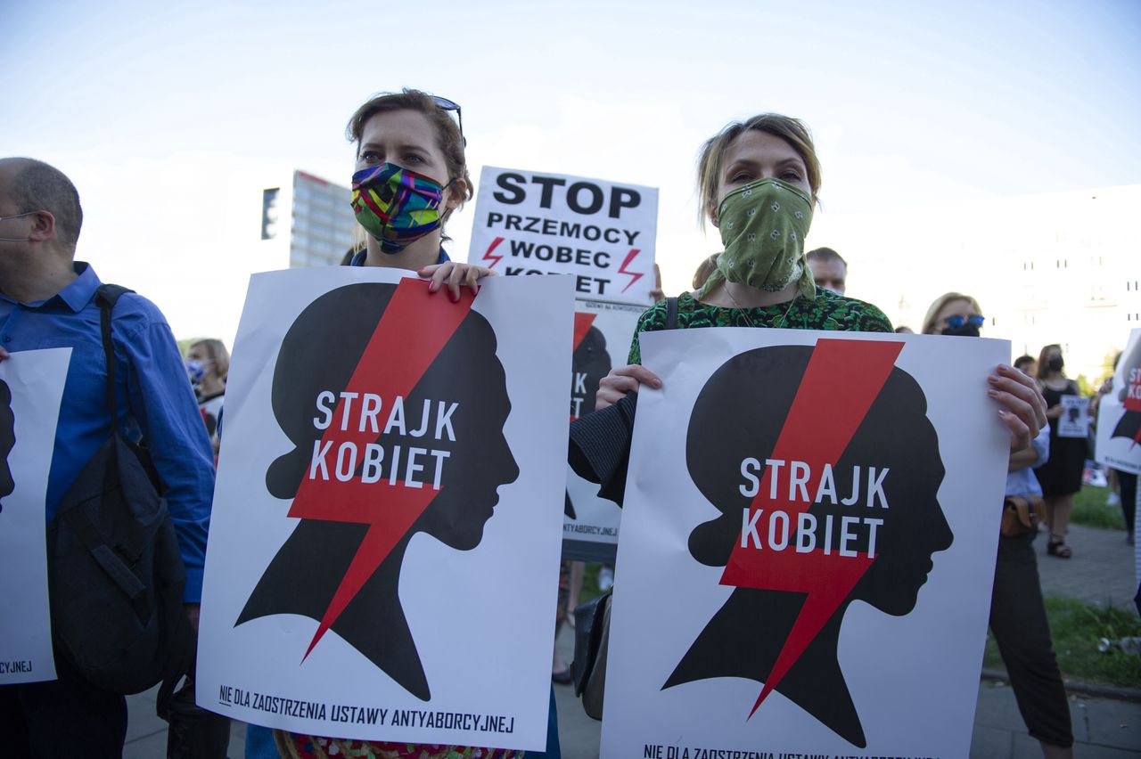 Strajk w Warszawie