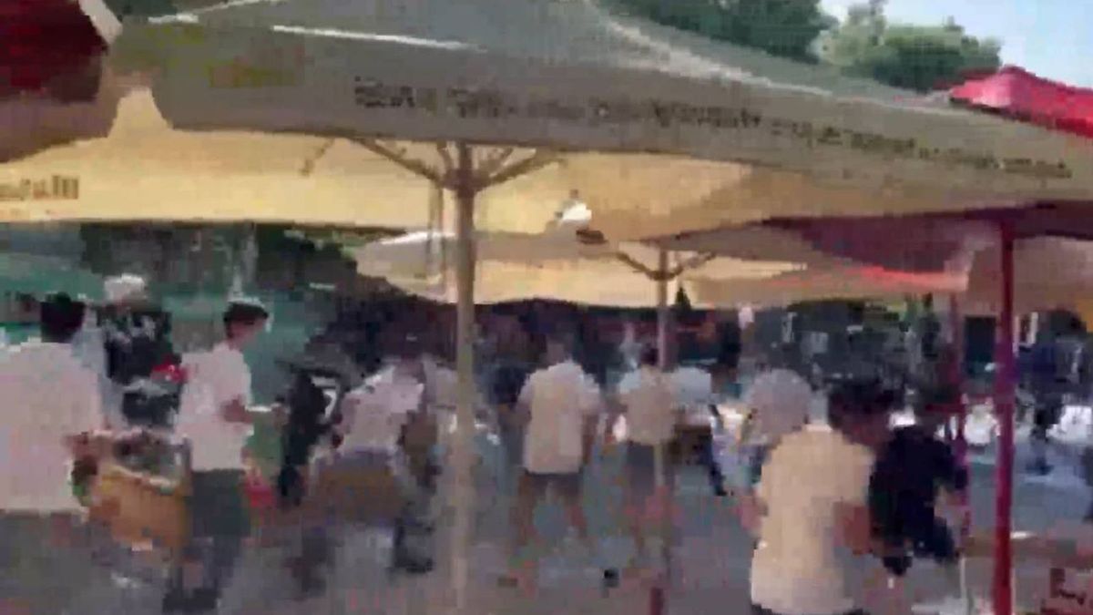 Twitter / Zamieszki przed finałem Pucharu Króla