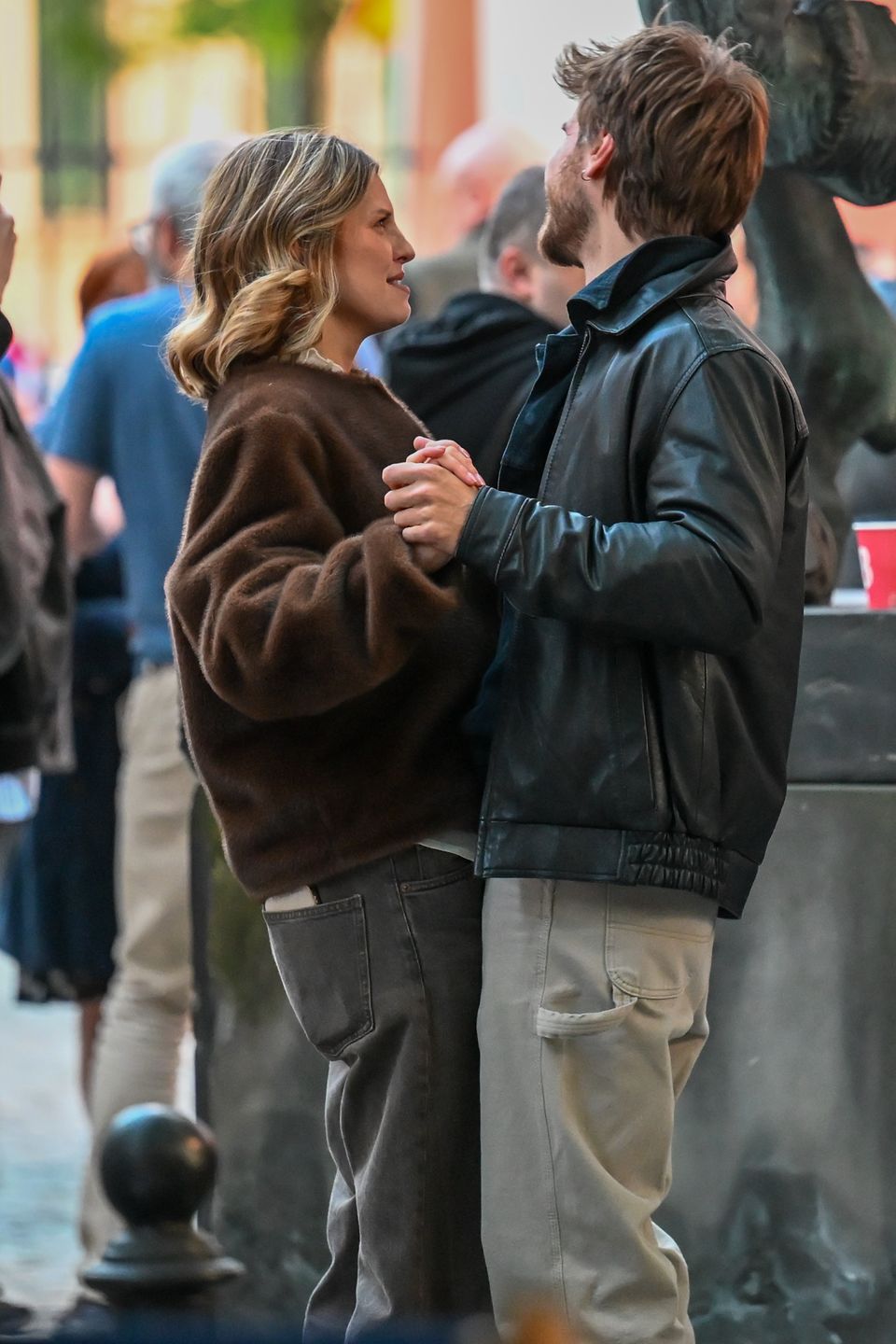 Maciej Musiał z ukochaną