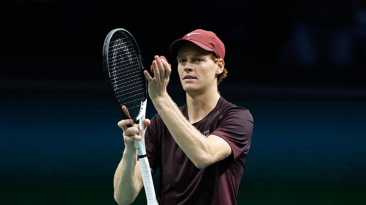 PAP/EPA / Mohammed Badra  / Na zdjęciu: Jannik Sinner