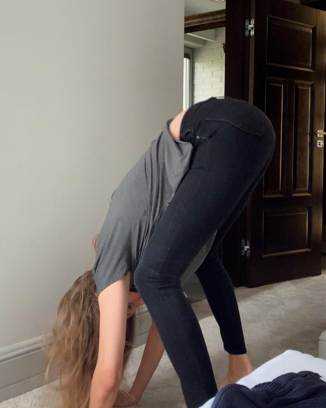 Ola Żebrowska wbiła się w dżinsy sprzed ciąży