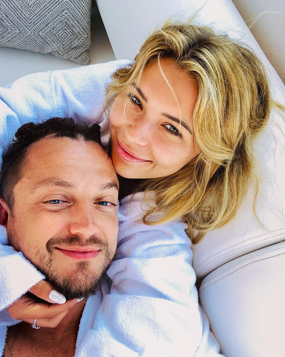 Alek Baron i Sandra Kubicka