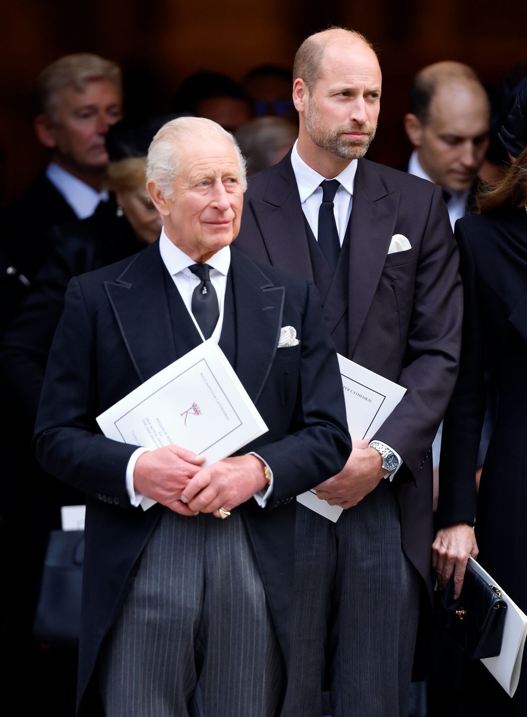 Król Karol III i książę William