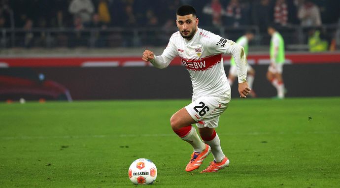 Liga niemiecka - mecz: VfB Stuttgart - Borussia Dortmund