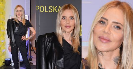 Wystylizowana Sablewska na otwarciu butiku w skarpetkach za 400 złotych (ZDJĘCIA)