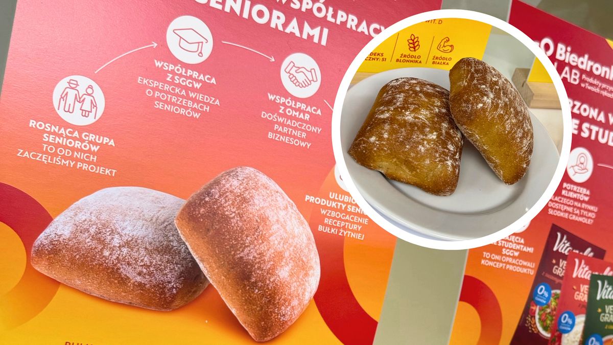 Biedronka opracowała bułkę we współpracy z seniorami