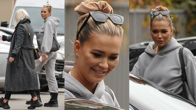 Sandra Kubicka ładuje się z koleżanką do mercedesa Barona 