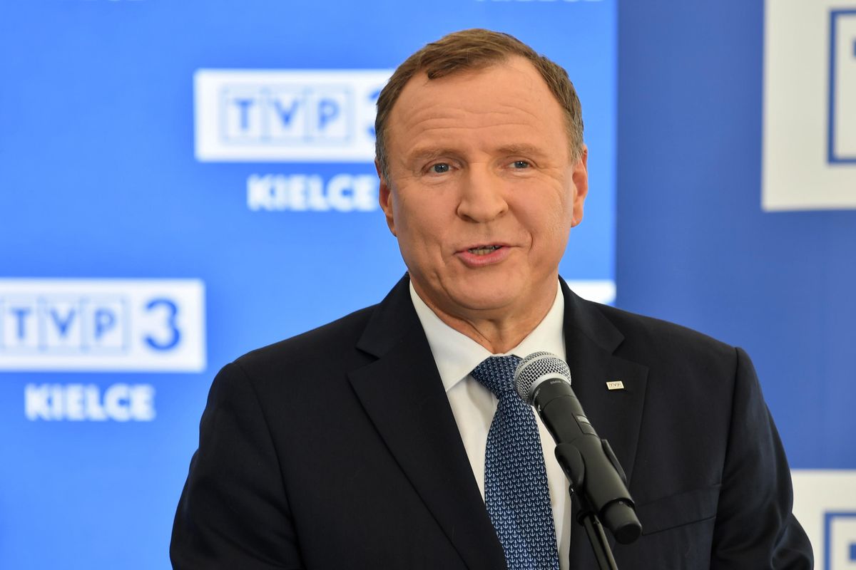 Prezes Zarządu TVP Jacek Kurski 