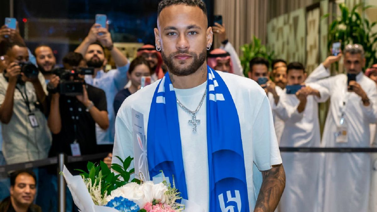 Getty Images / AlHilal Saudi Club/Anadolu Agency  / Na zdjęciu: Neymar