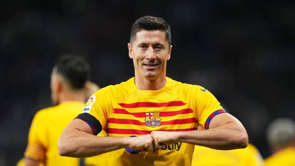Getty Images / Alex Caparros / Na zdjęciu: Robert Lewandowski