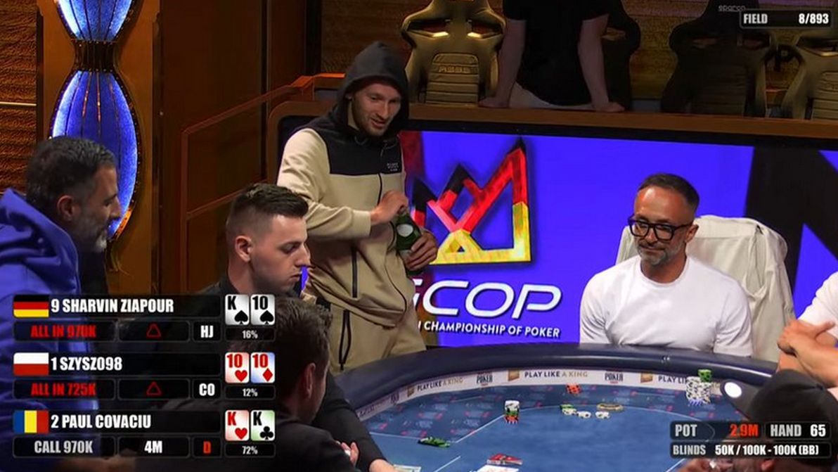 Twitter / twitter.com/JD_poker / Patryk Szysz na German Championship of Poker