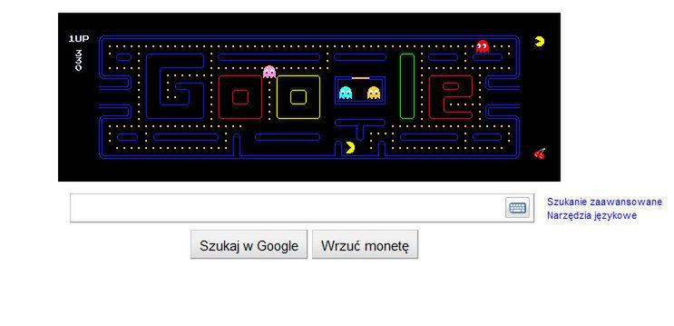 Pac-Man i Google obniżyły produktywność