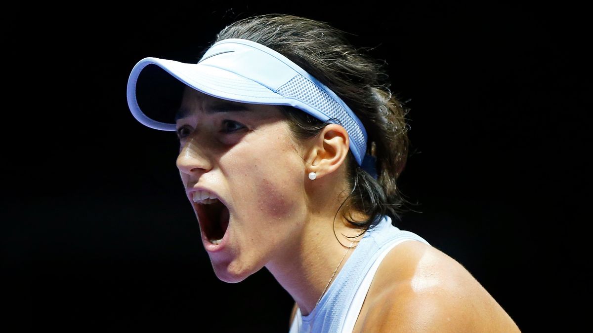 PAP/EPA / WALLACE WOON / Na zdjęciu: Caroline Garcia