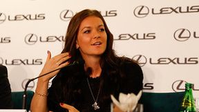 Konferencja prasowa Agnieszki Radwańskiej w Warszawie