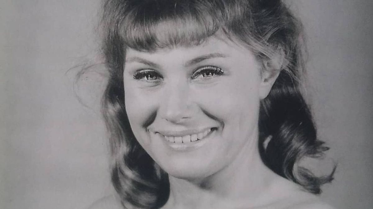 Teresa Lipowska w młodości 