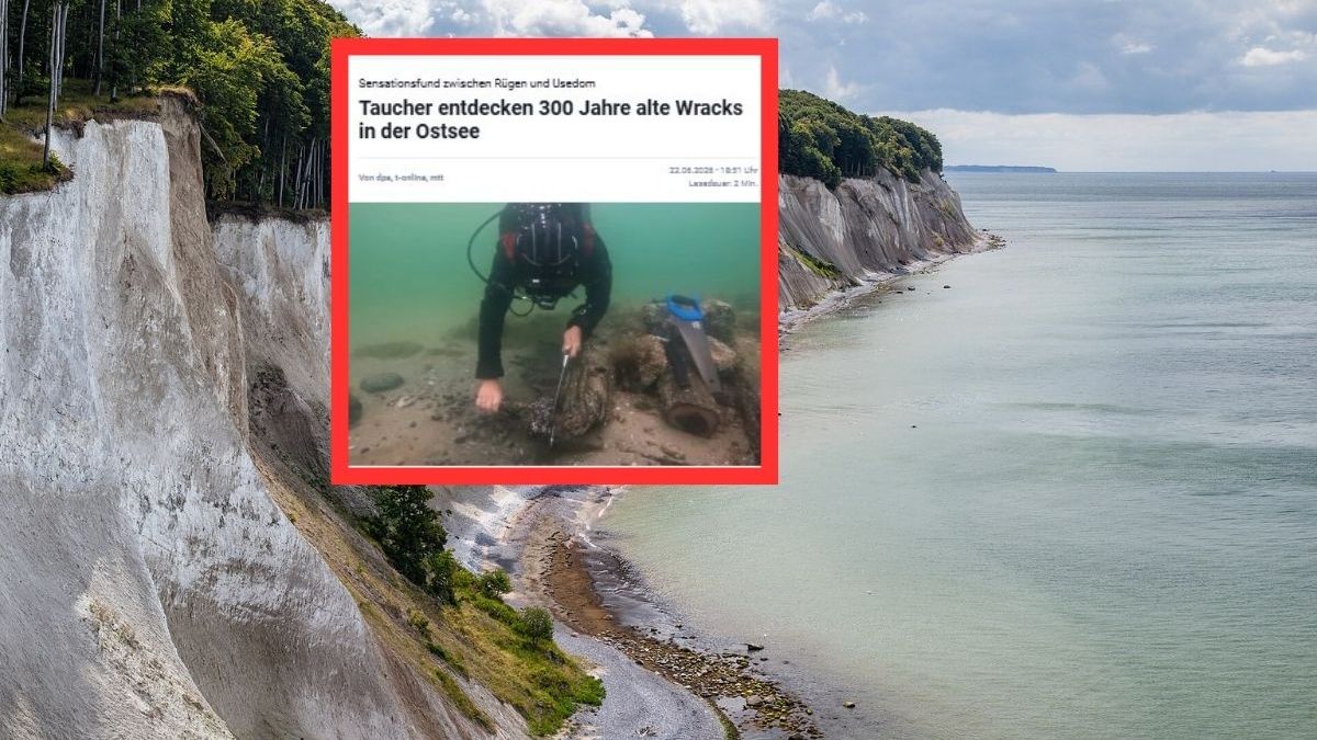 Odkrycie podczas badań na dnie Bałtyku