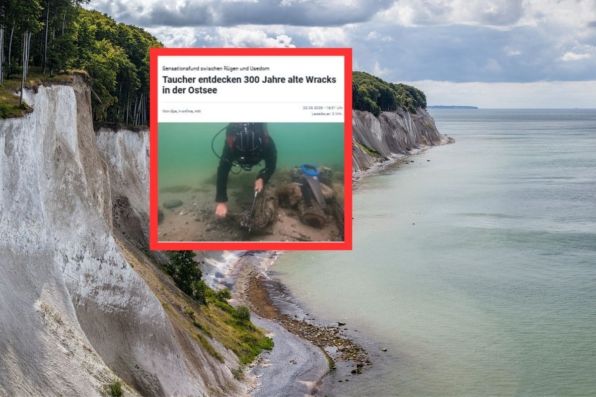 300 lat leżały w Bałtyku. Natknęli się przypadkiem. "Celowo zatopione"