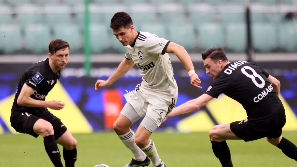 Cornel Rapa, Bartosz Kapustka i Milan Dimun