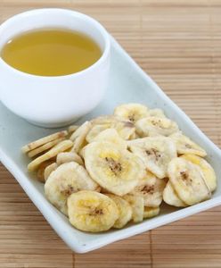 Bananowa herbatka na lepszy sen