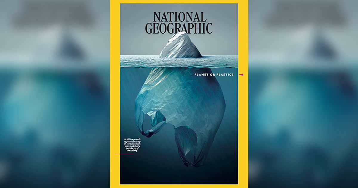 Nowa okładka National Geographic powala na kolana. Pokazuje ogromną skalę problemu związanego z zanieczyszczeniem wód