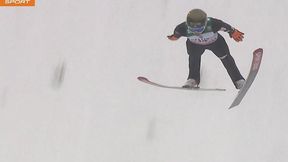 PŚ w Lahti: Skok Ziobry - 111,5 m (I seria)