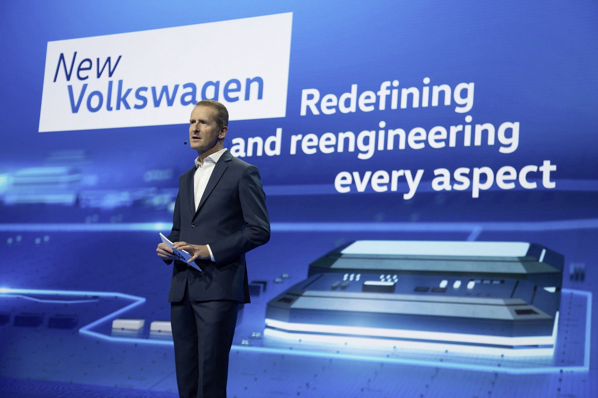 Szef marki VW prezentuje nową strategię 4 miesiące po Dieselgate