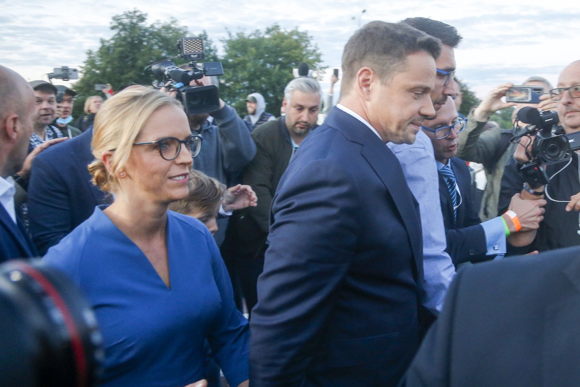 Rafał Trzaskowski wrócił do domu ze szpitala